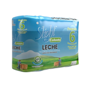 Leche descremada Colanta x 900 ml x 6 unidades