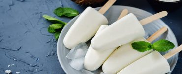 Paletas caseras de coco