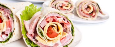 Rollitos de jamón y Queso Mozzarella