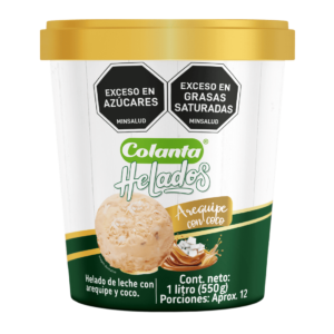 Helado Arequipe Coco 1 L