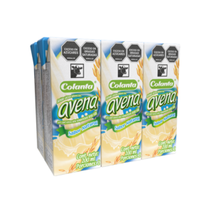 Avena Sabor Natural Caja 200 ml x 6 Unidades