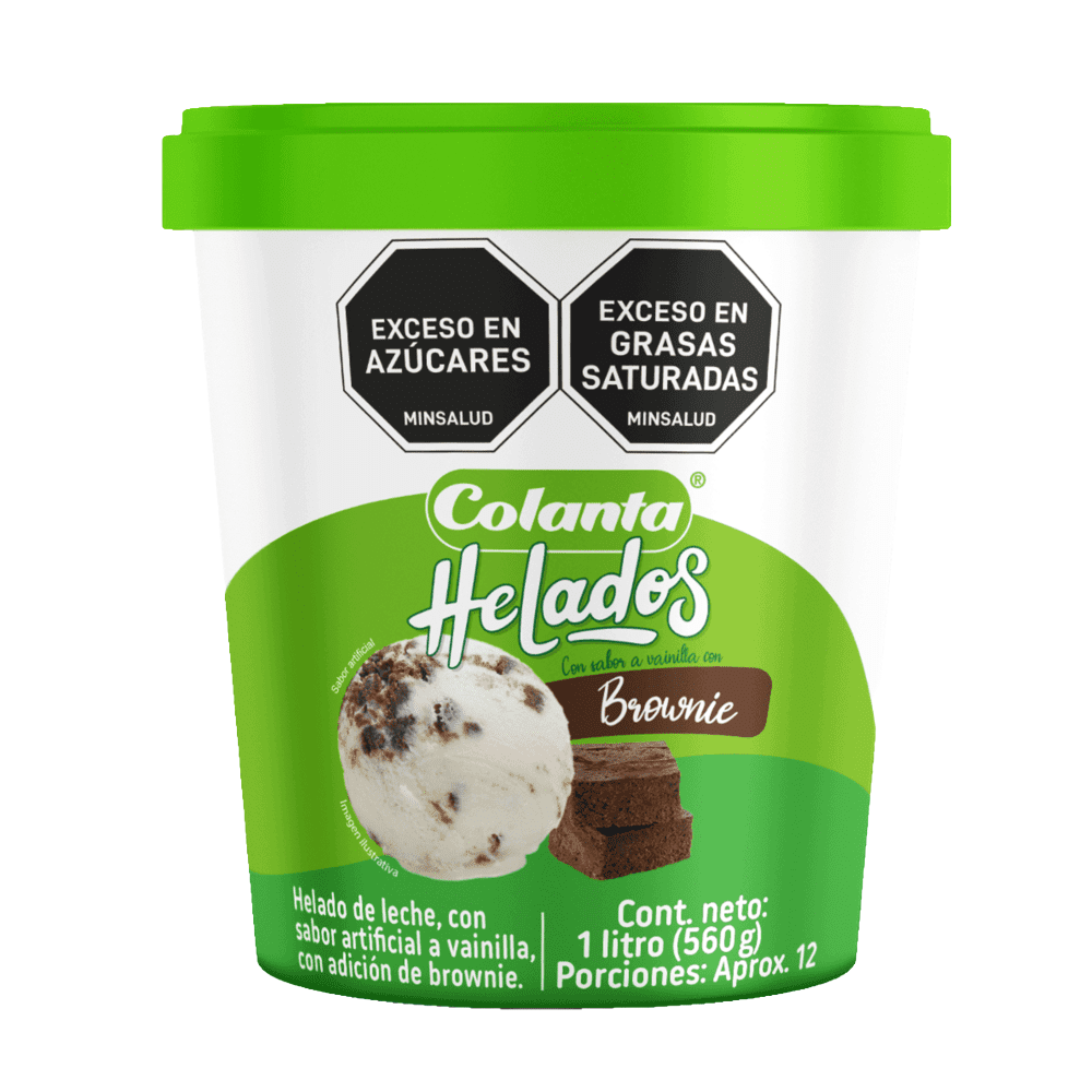 Helado de Brownie 1 L