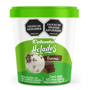 Helado Brownie 1/2 Litro