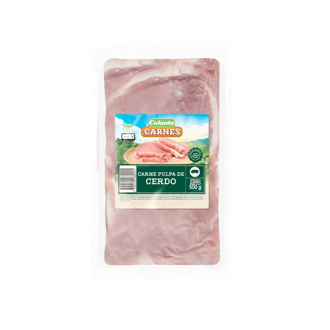 Carne Pulpa de Cerdo x 500 gr Colanta
