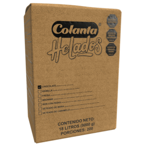 Helado Chocolate Caja 18 Litros