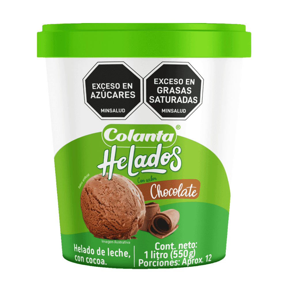 Helado Chocolate 1L