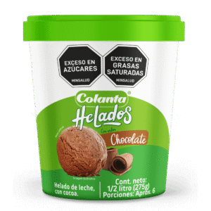 Helado Chocolate Medio Litro