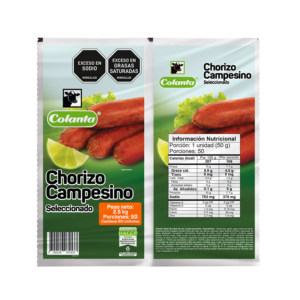 Chorizo Campesino x 2500 G