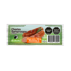 Chorizo Santarrosano x 100 g