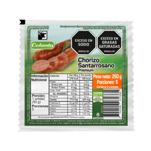 Chorizo Santarrosano x 250 g