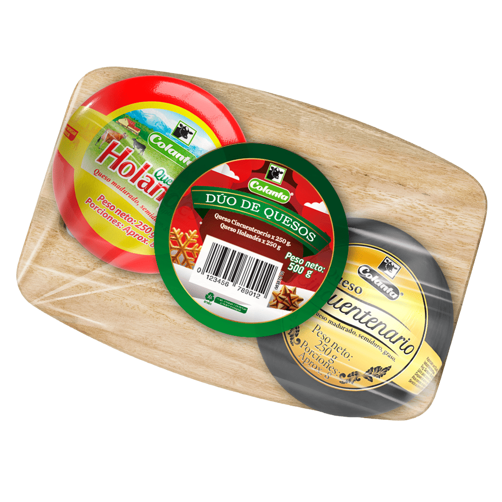 Dúo de Quesos Colanta x 500 g