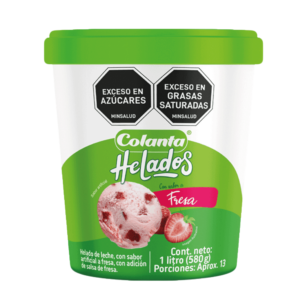 Helado Fresa Colanta 1 Litro