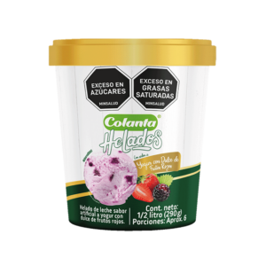 Helado de Yogur con Dulce de Frutos Rojos Medio Litro