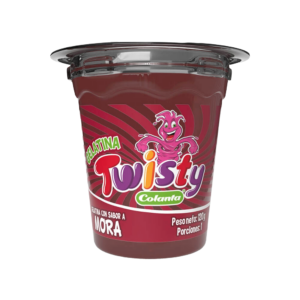 Gelatina twisty mora 120 g