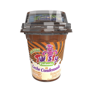 Gelatina twisty naranja 120 g con leche condensada