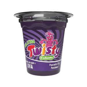 Gelatina twisty uva 120 g