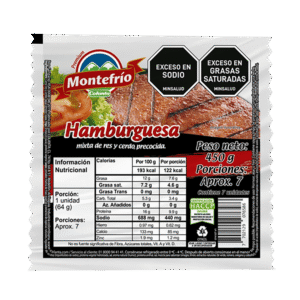 Hamburguesa Montefrío x 450 g