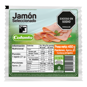 Jamón Seleccionado Colanta x 450 g