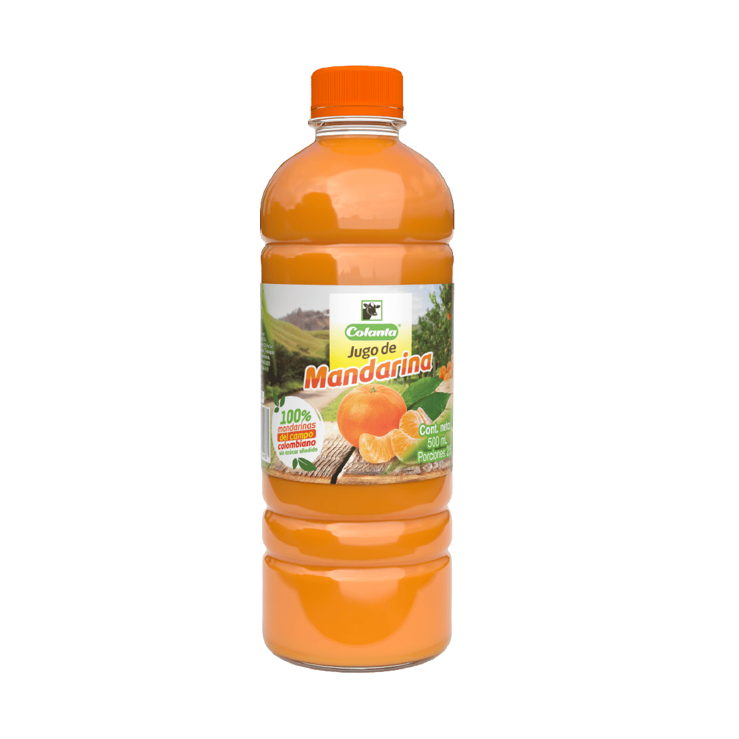 Jugo de Mandarina Colanta Botella x 500 ml