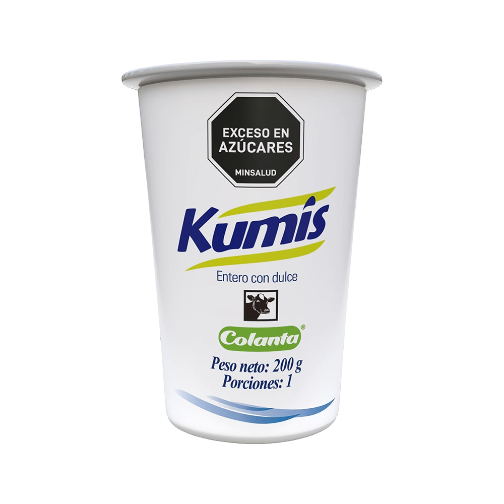Kumis Colanta Vaso x 200 g