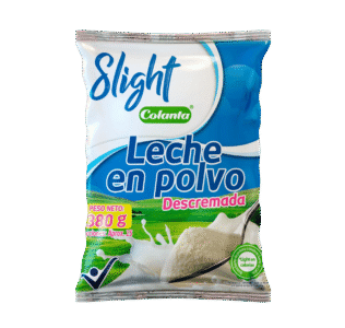 Bolsa Leche en Polvo Descremada Colanta Slight x 380 g