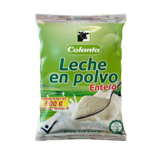 Leche en polvo entera colanta x 900 g
