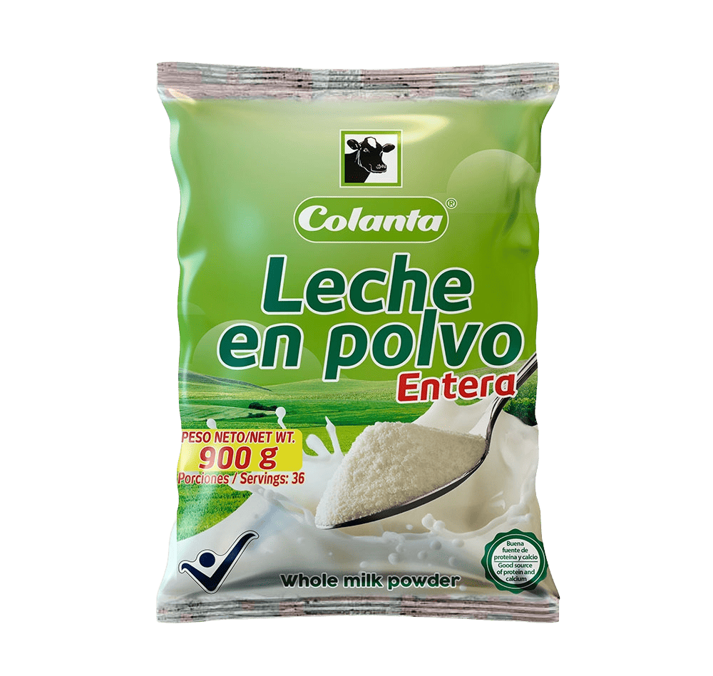 Leche en polvo entera colanta x 900 g