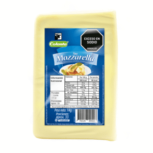 Queso Tipo Mozarella Bloque 1 kg