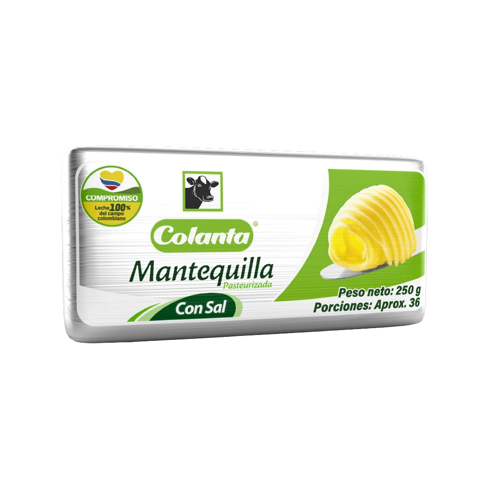 Mantequilla con Sal Colanta