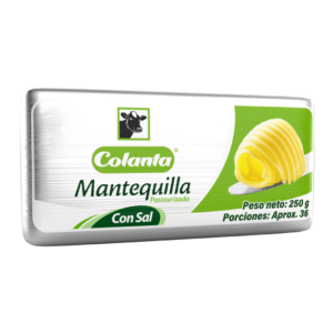 Mantequilla con Sal Colanta 250g