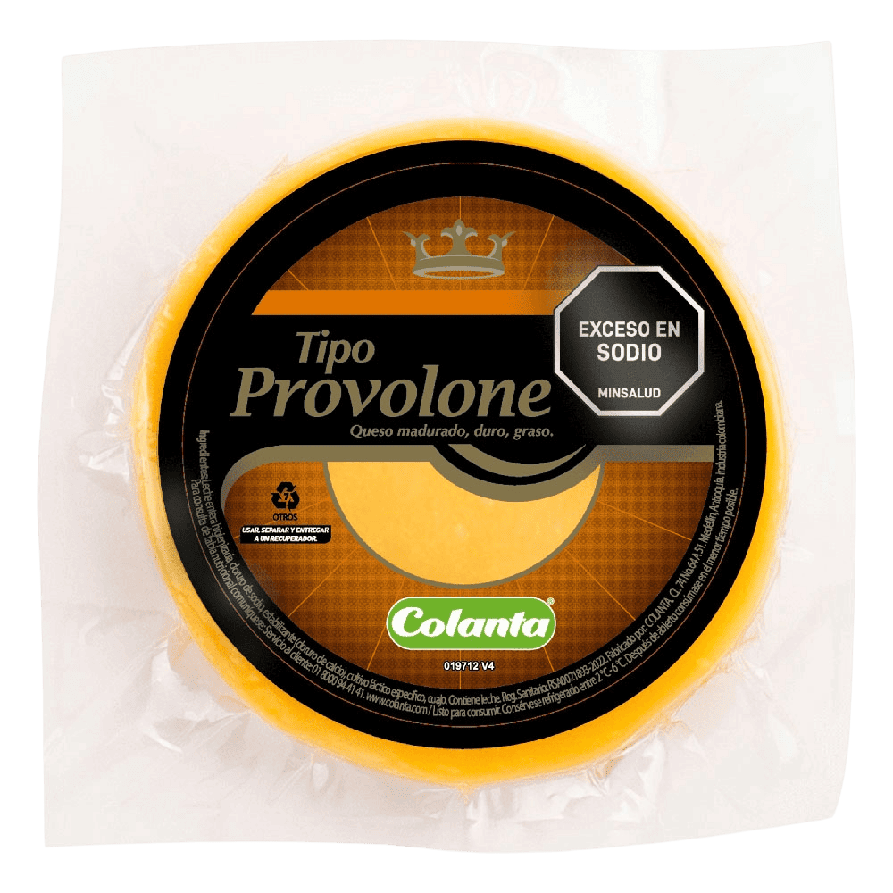 Queso Tipo Provolone Colanta Cuña