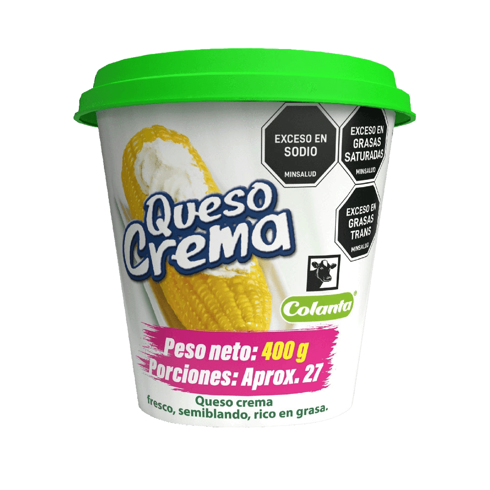 Queso Crema Colanta x 400 g