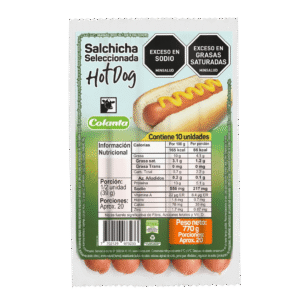 Salchicha Hot Dog Colanta