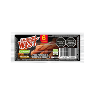 Salchicha West x 138 g