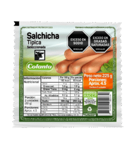 Salchicha Típica Colanta x 225 g