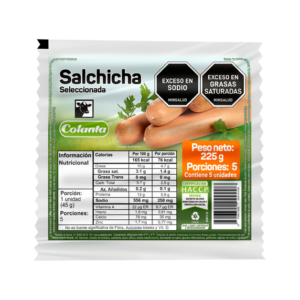 Salchicha Seleccionada Colanta x 225 g