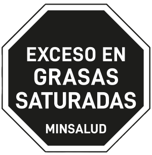Exceso en Grasas Saturadas