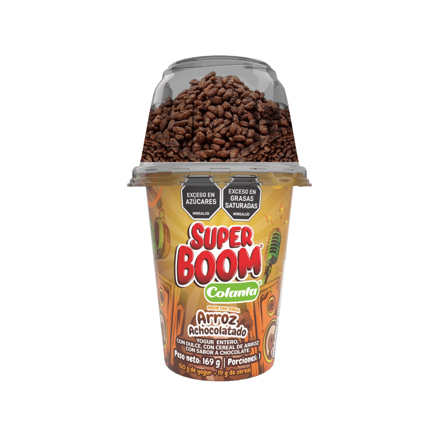 Super Boom Colanta con Arroz Achocolatado x 169 g