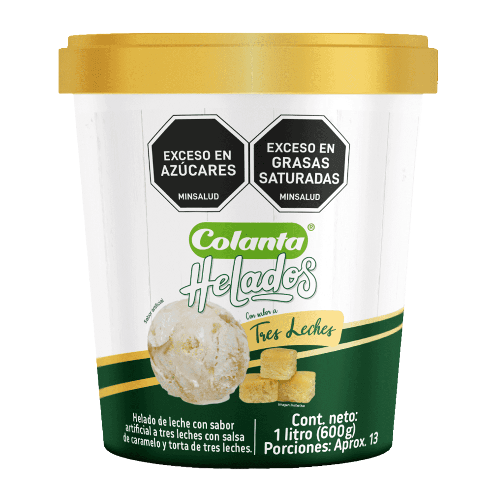 Helado Tres Leches 1 Litro