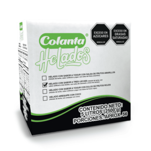 Helado Tres Leches Caja 5 Litros