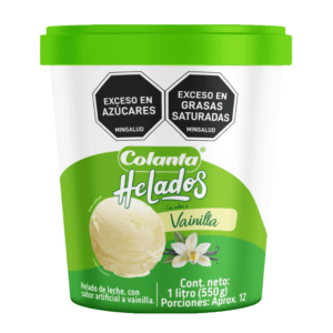 Helado Vainilla 1 Litro