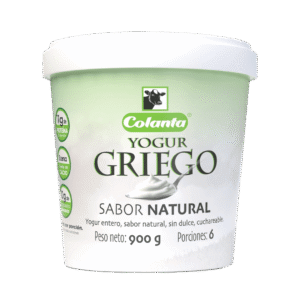 Yogur Griego Natural Colanta x 900 gr