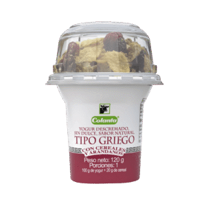 Yogur Griego Colanta con Cereal y Arándanos