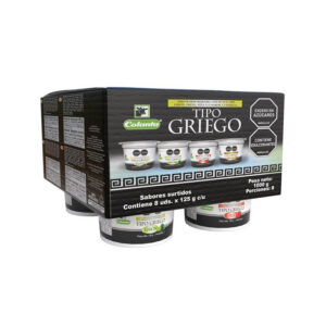 Yogur Tipo Griego Colanta Sabores Surtidos 125 g x 8 Unidades