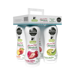 Yogur Benecol Sabores Surtidos Botella 100 g x 4 Unidades