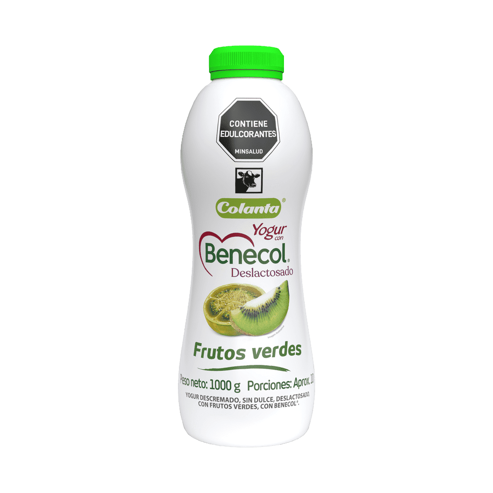 Yogur Benecol Frutos Verdes x 1000 g