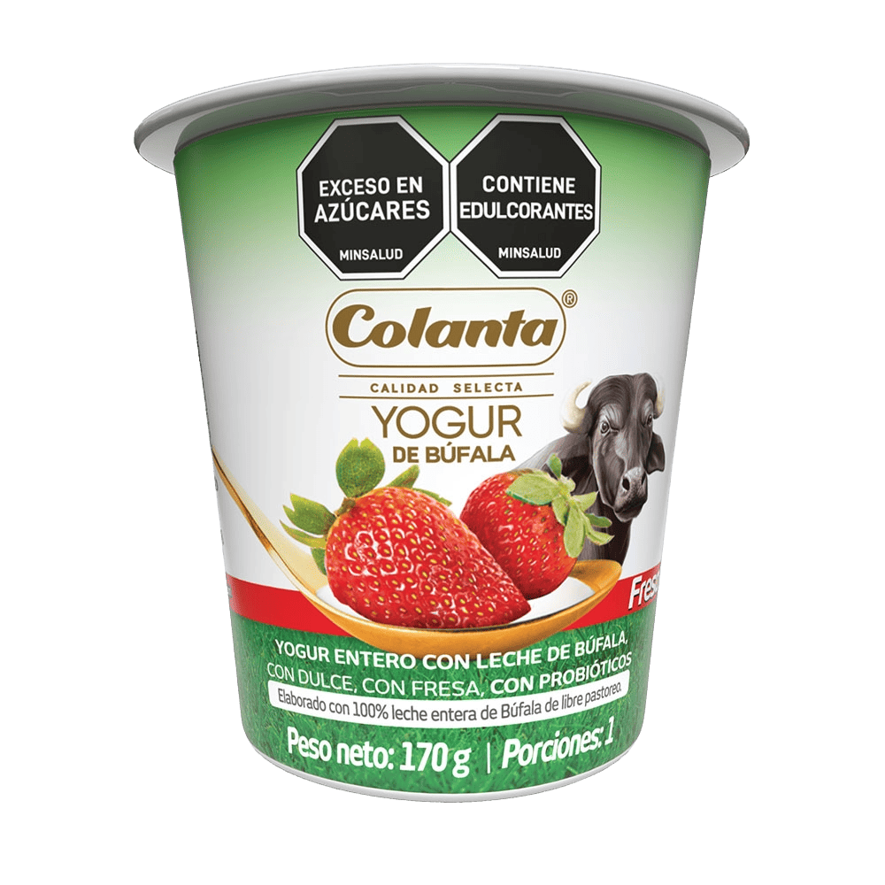 Yogur Búfala Fresa Colanta Vaso x 170 g