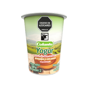 Yogur Entero Arequipe con Pasas Colanta Vaso x 150 g