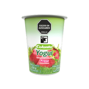 Yogur Entero Fresa Colanta Vaso x 150 g