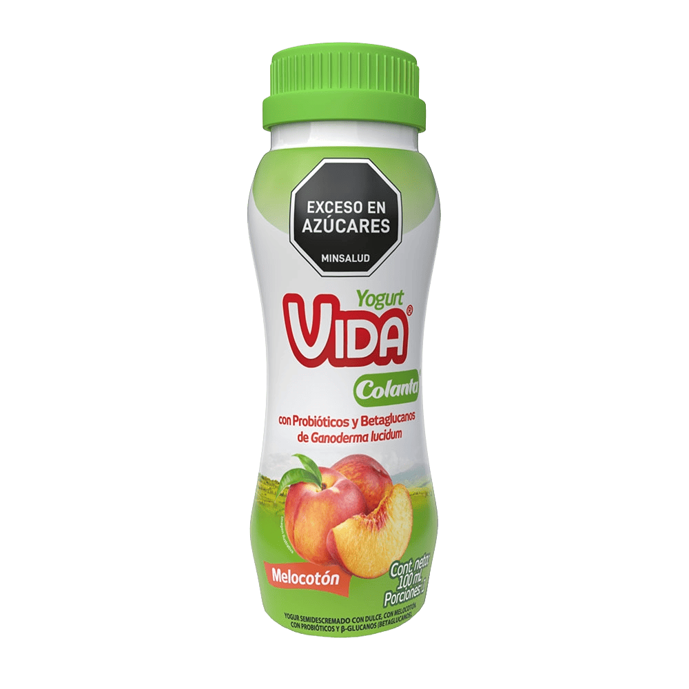 Yogur Vida Melocotón 100 ml